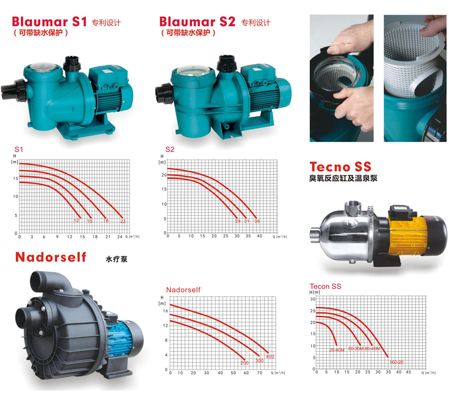 亚士霸水泵 游泳池设备